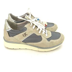 LUMBERJACK WOMAN SNEAKER SHOES Size 39 SPORTS  beige leather small defect